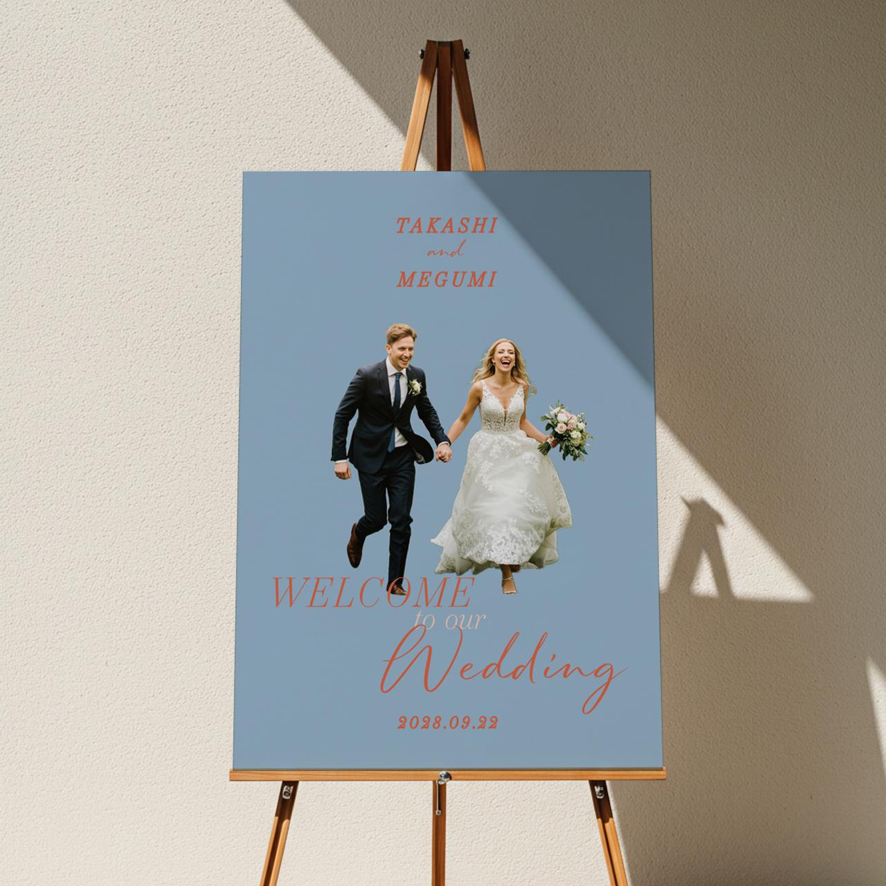 お好きな写真で作る【ウェルカムボードPHOTO】10｜結婚式｜ポスター・キャンバス・パネル