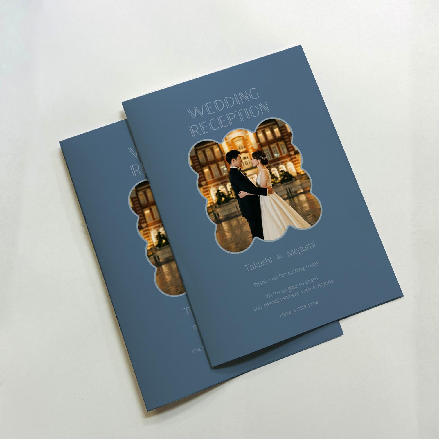 8PプロフィールブックA5サイズ　No.10｜選べる内容｜席次表｜結婚式｜披露宴